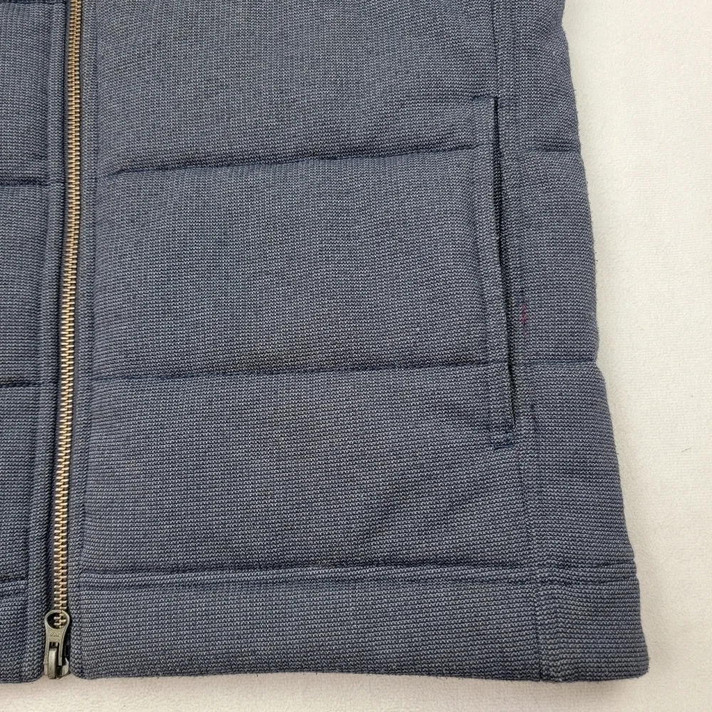 Banana Republic‎ navy textured paneled vest